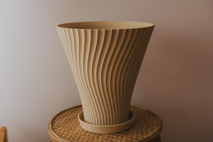 Kvetináč Scandi-Style Rippled