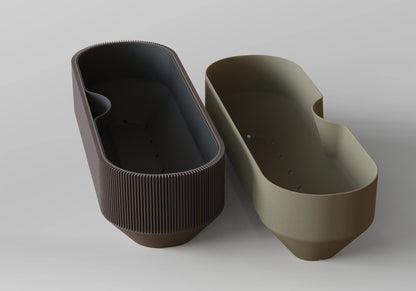 Triple Planter – trojkomorový kvetináč so zavlažovaním