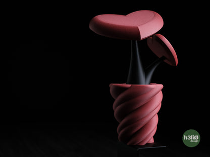 hearts • vase