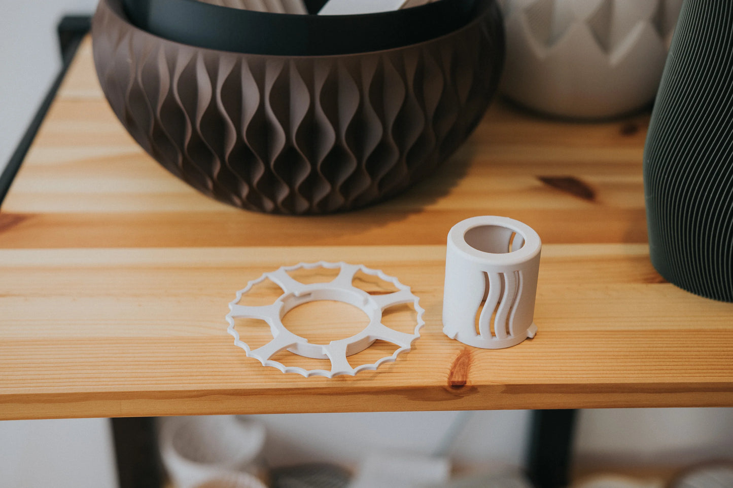 Scandi tienidlo – žliabkované svietidlo pre IKEA STRÅLA