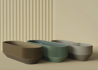 Triple Planter – trojkomorový kvetináč so zavlažovaním