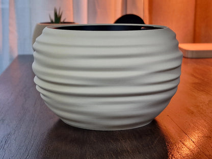 Japandi Wabi-Sabi – kvetináč so zavlažovaním