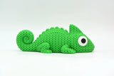 Pletený chameleón