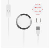 USB LED modul pre 3D tlačené lampy a dekorácie – teplá biela, 5V / 3W