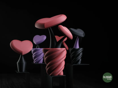 hearts • vase