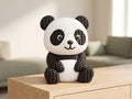 3D pletená panda