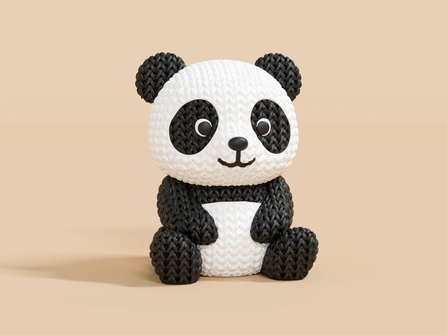 Pletená panda