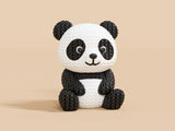 Pletená panda