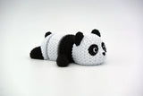 Pletená pohyblivá panda