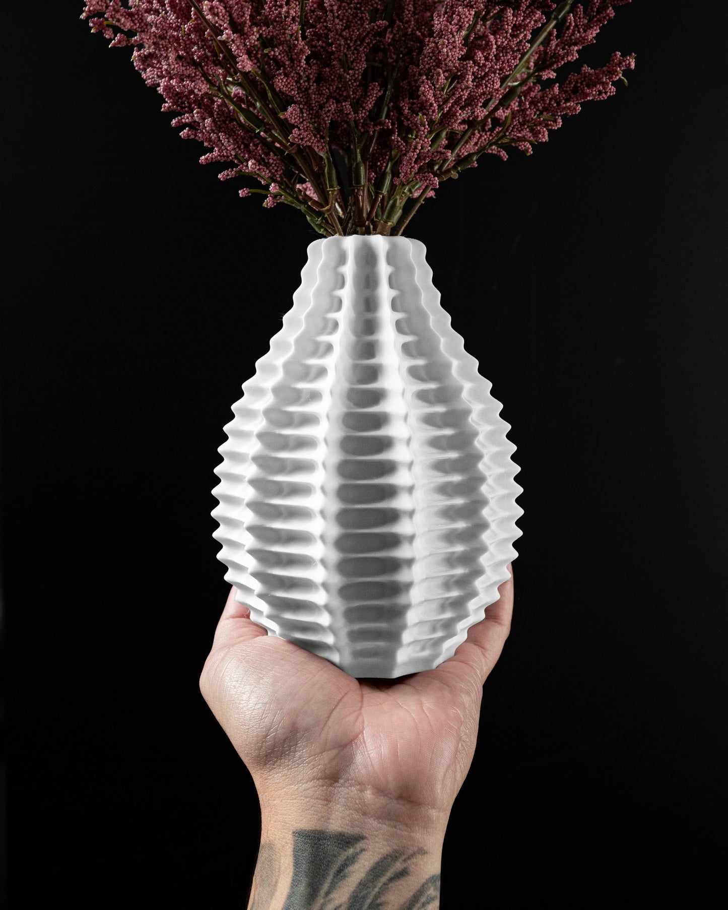 Váza Ribbed