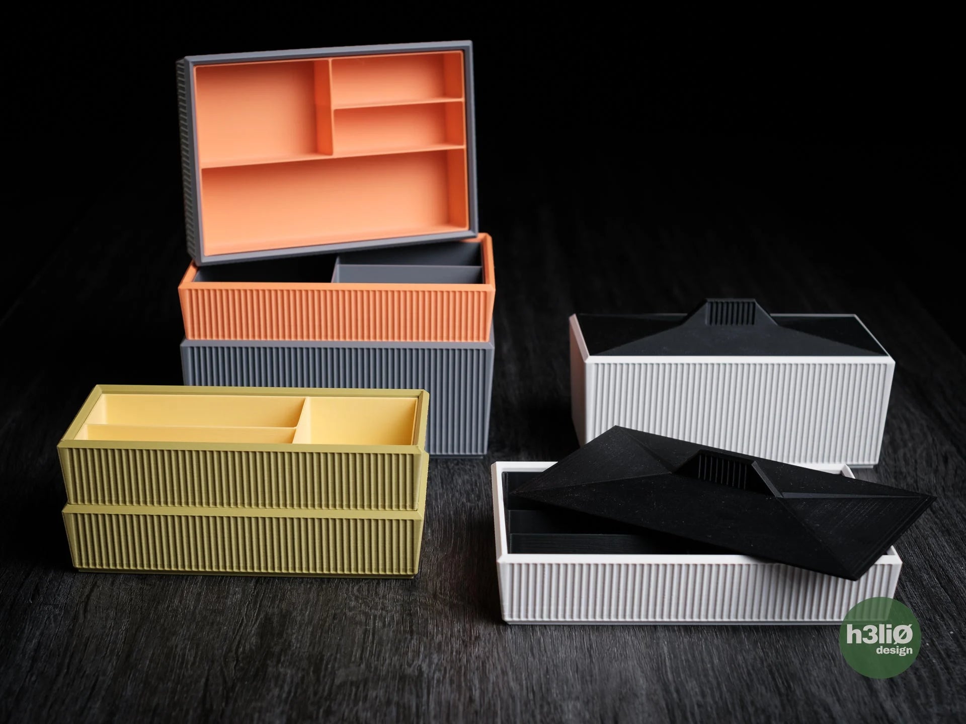 clarit • stackable boxes