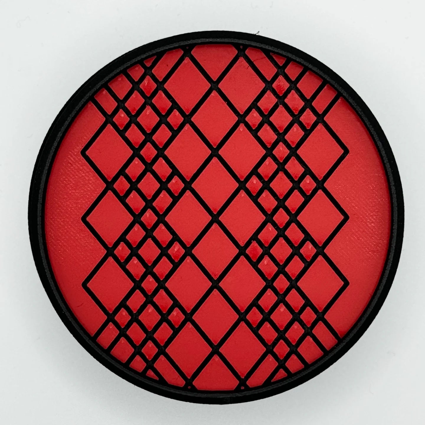 stackable coasters with pattern design