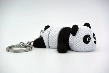 Pletená pohyblivá panda