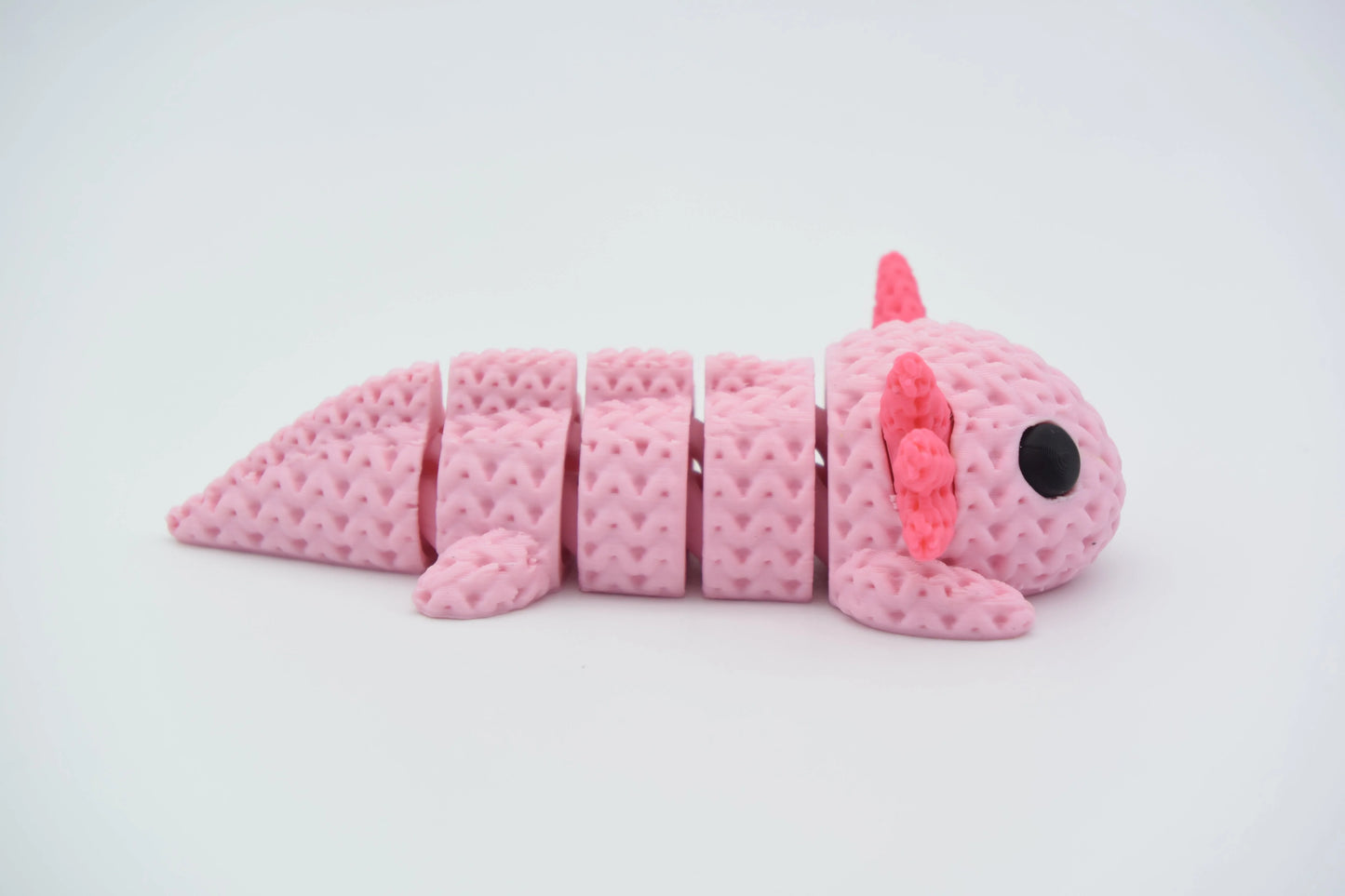 Pletený pohyblivý axolotl