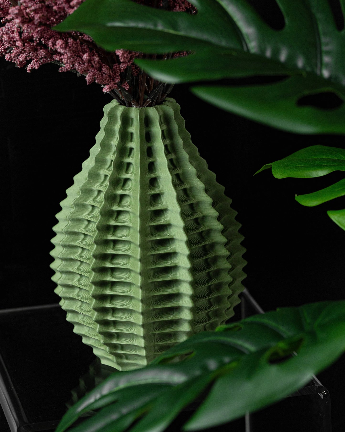 Váza Ribbed