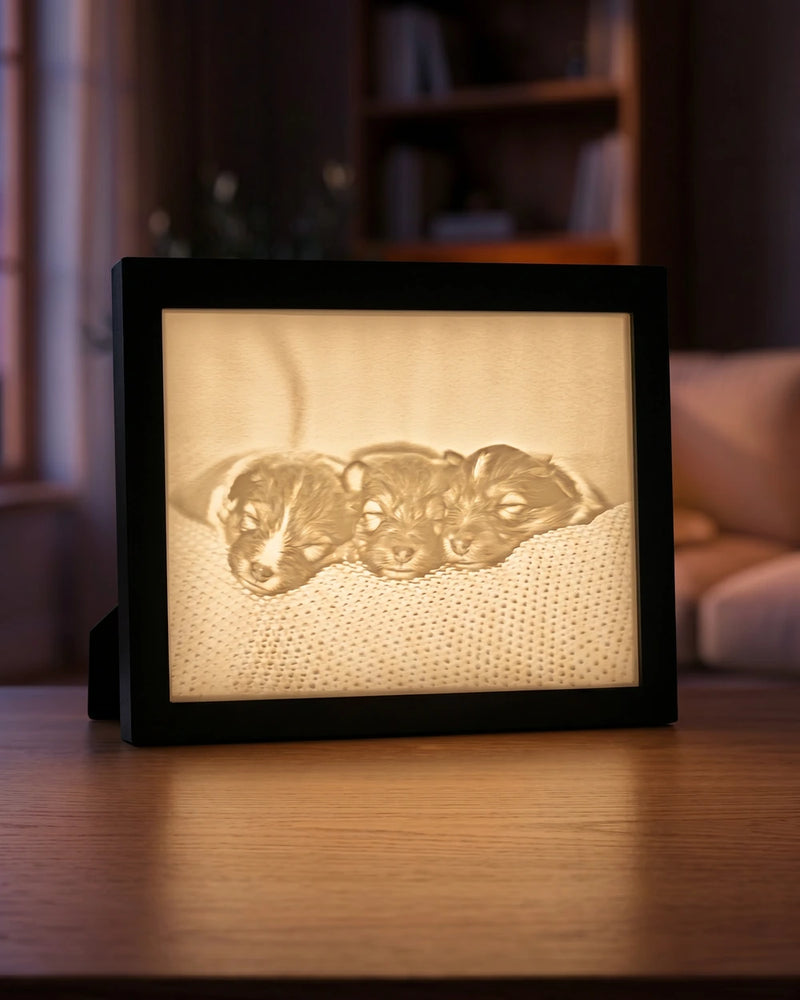 Litofánie z fotografie, 3D tlač na mieru, Printhia.sk
